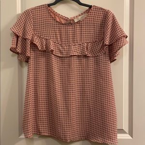 Pink Pattern Blouse